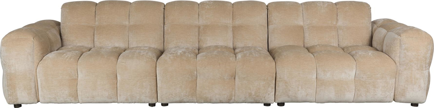 Personers Sofa Dutchbone Hackman 364 Bred Stenlysgrå Polyester på Afbetaling
