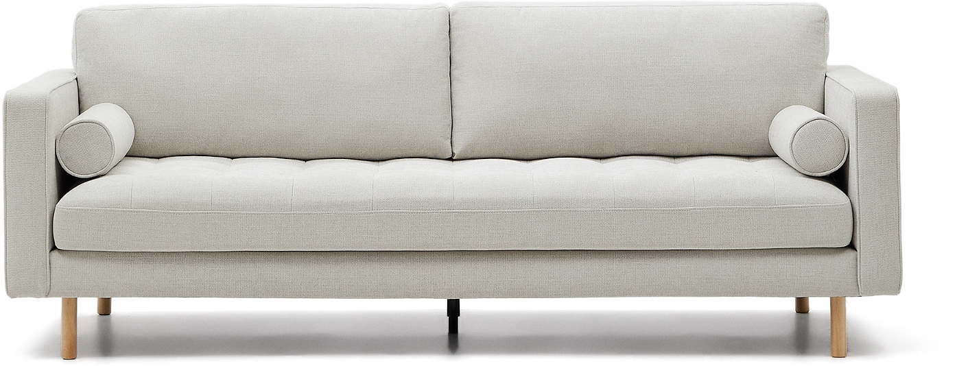 Personers Sofa Kave Home Bogart Grå Vintage Europæisk Håndværk Bæredygtig på Afbetaling