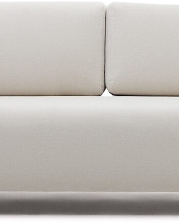 Personers Sofa Kave Home Compo Beige Chenille Polstret Moderne Nordisk Industriel L232 B98 H82 på Afbetaling