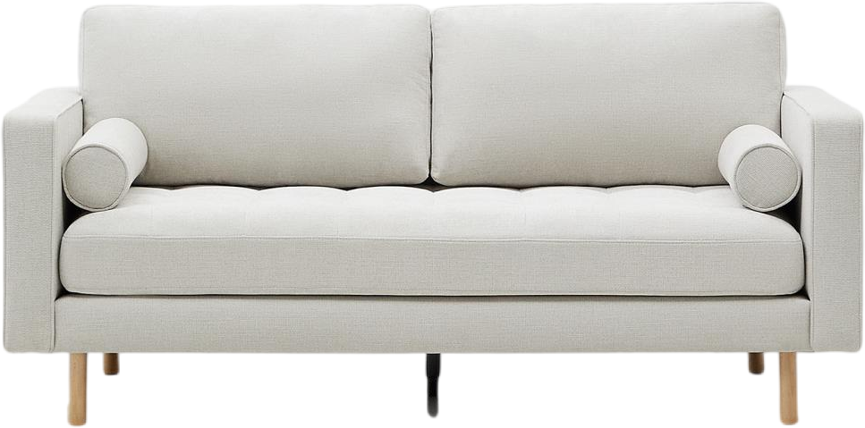 Personers Sofa Kave Home Debra Grå Chenille Antiplet Vandafvisende Bæredygtig 182x98x85 på Afbetaling