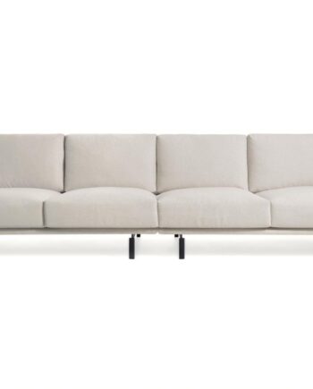 Personers Sofa Kave Home Galene Beige Polstret Genbrugstekstil Nordisk Design L414 på Afbetaling