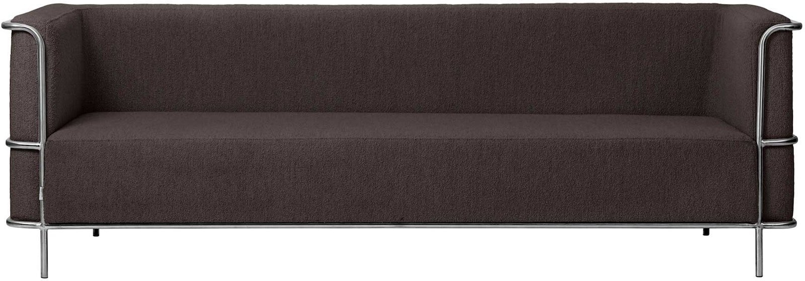 Personers Sofa Kristina Dam Modernist Boucl Brun 220 på Afbetaling