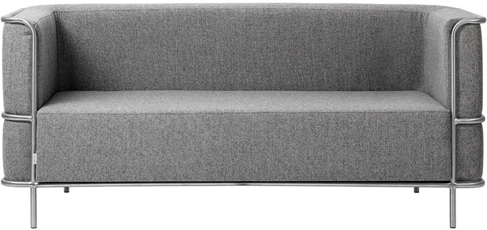 Personers Sofa Kristina Dam Modernist Lys Grå Uld 164x77x70 på Afbetaling