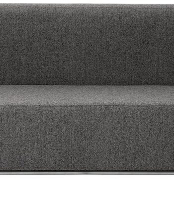 Personers Sofa Kristina Dam Modernist Mørk Grå Uld 220 på Afbetaling