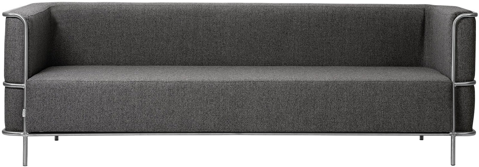 Personers Sofa Kristina Dam Modernist Mørk Grå Uld 220 på Afbetaling