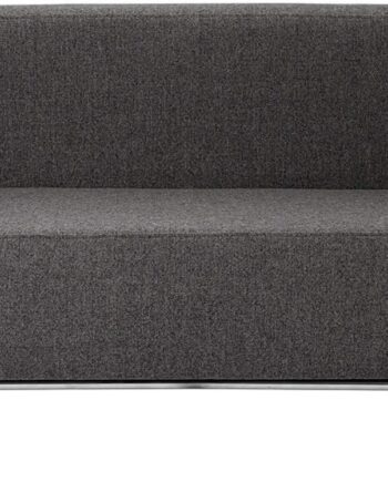 Personers Sofa Kristina Dam Modernist Mørk Grå Uld L164 D77 H70 på Afbetaling
