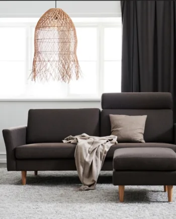 Personers Sofa  Mørkegrå Stof  Nordic på Afbetaling