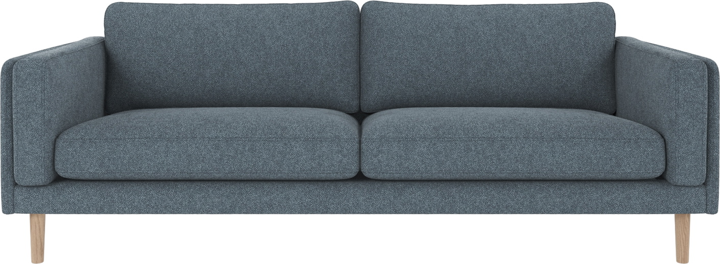 Personers Sofa Rowico Braden Blå Hvidkalk Bobby 216x87x78 Skandinavisk Design Fsc Træ på Afbetaling