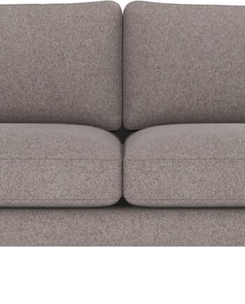 Personers Sofa Rowico Braden Gråbeige Brenda Stof Hvidvaskede Egetræben 216x87x78 på Afbetaling