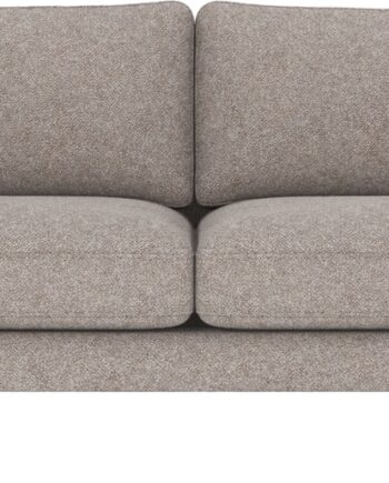 Personers Sofa Rowico Braden Gråbrun Bobby Polyesterstof Ben Massivt Egetræ 21687 på Afbetaling