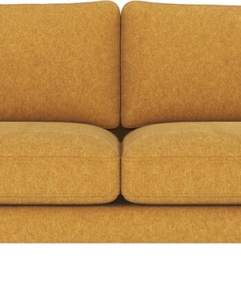 Personers Sofa Rowico Braden Gulbrunt Brenda Stof 100 Polyester Med Fsc Mix Lakerede Egetræsben på Afbetaling