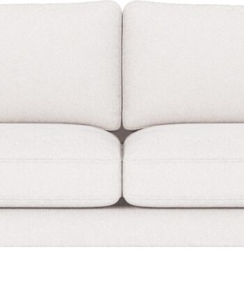 Personers Sofa Rowico Braden Hvidt Bobby Stof Med Lakerede Egetræsben Fsc Certificeret Stel Skandinavisk Design Slidstærk Polstring på Afbetaling