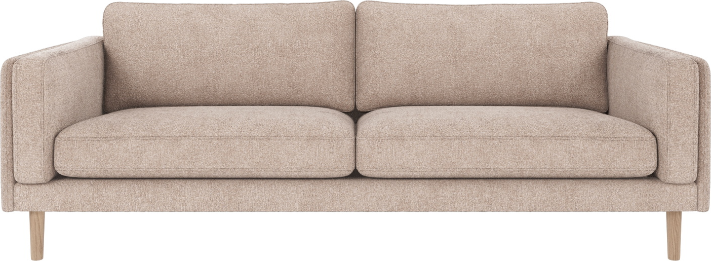 Personers Sofa Rowico Braden Lysebeige Greg Polyester Fsc Mix Egetræsben på Afbetaling
