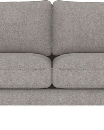 Personers Sofa Rowico Braden Lysegrå Brun Stof Greg Med Fsc Miks Egetræsstel Skandinavisk Design Høj Komfort på Afbetaling