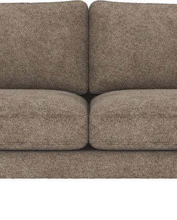 Personers Sofa Rowico Braden Mørk Beige Anna Stof Hvidvaskede Egetræsfødder Skandinavisk Design på Afbetaling