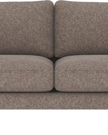 Personers Sofa Rowico Braden Mørk Beige Bobby Stof Med Hvidvaskede Egetræsben Skandinavisk Design på Afbetaling