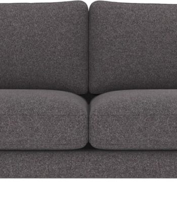 Personers Sofa Rowico Braden Mørkegrå Brenda Polyester Med Fsc Mix Ramme Lakerede Egetræsben på Afbetaling