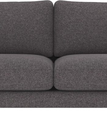 Personers Sofa Rowico Braden Mørkegrå Polyester Brenda Med Lakerede Egetræsben 21678 på Afbetaling