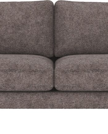 Personers Sofa Rowico Braden Mørkegrå Polyester Med Hvidvaskede Egetræsben 216x87 på Afbetaling