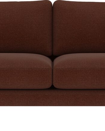 Personers Sofa Rowico Braden Rita Rødbrun Polyester Stof Fsc Mix Egetræsben H78xb216xd87 på Afbetaling