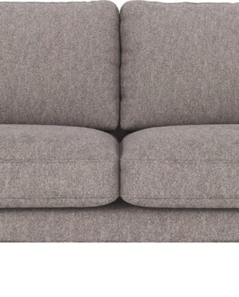 Personers Sofa Rowico Corwin Alice 149 Gråt Stof Med Sort Metalben Nordisk Minimalisme 83238 på Afbetaling