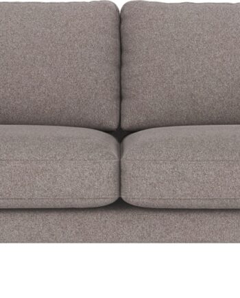 Personers Sofa Rowico Corwin Brenda Grå Beige Polyester Sort Metalben Fsc Mix Ramme på Afbetaling