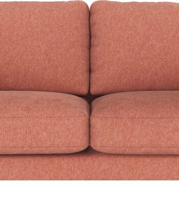 Personers Sofa Rowico Corwin Brenda Rød Polyester Med Sorte Metalben på Afbetaling