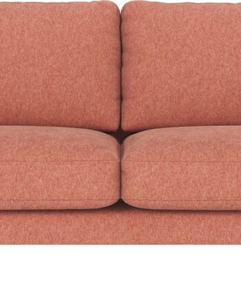 Personers Sofa Rowico Corwin Brenda Rød Sort Skandinavisk Design Fsc Træstel Pulverlakerede Metalben på Afbetaling