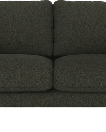 Personers Sofa Rowico Corwin Dybgrøn Alice 162 Med Sortlakerede Metalben 190x98 på Afbetaling