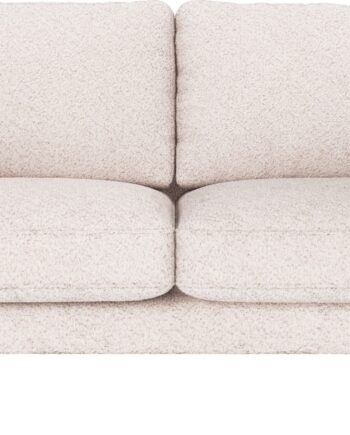 Personers Sofa Rowico Corwin Hvidt Anna Stof 100 Polyester Med Sort Pulverlakeret Metalramme B190d98 på Afbetaling