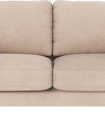 Personers Sofa Rowico Corwin Lysebeige Polyester   Sort Metalben 83190 på Afbetaling