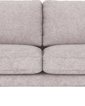 Personers Sofa Rowico Corwin Lysegrå Anna Stof Med Sorte Metalben Moderne Nordisk Design på Afbetaling