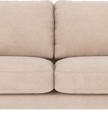 Personers Sofa Rowico Corwin Rita Lysebeige Med Sort Pulverlakeret Metalstel på Afbetaling