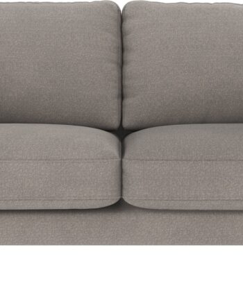 Personers Sofa Rowico Corwin Rita Lysegrå Sort Metalstel B190xd98xh83 på Afbetaling