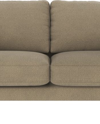 Personers Sofa Rowico Corwin Rita Mørk Beige Sort Pulverlakeret Stel på Afbetaling