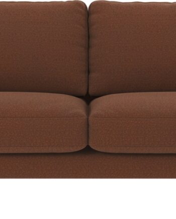 Personers Sofa Rowico Corwin Rita Polyester Rød Med Sorte Metalben Fsc Mix Træstel på Afbetaling