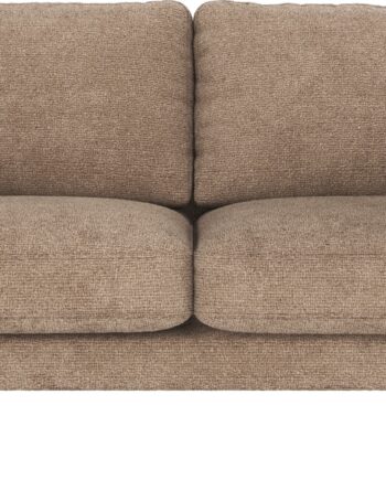 Personers Sofa Rowico Corwin Robin Stof Grå Beige Med Sorte Metalben på Afbetaling
