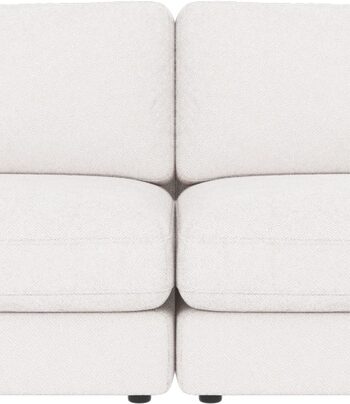 Personers Sofa Rowico Duncan Hvid 100 Polyester Bobby Fsc Mix Ramme Modulopbygget på Afbetaling