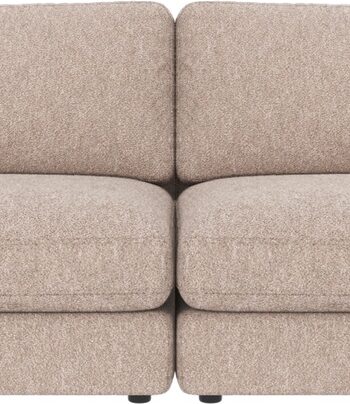 Personers Sofa Rowico Duncan Lysebeige Alice Stof Med Koldskum Modulopbygning B258xd103xh78 på Afbetaling
