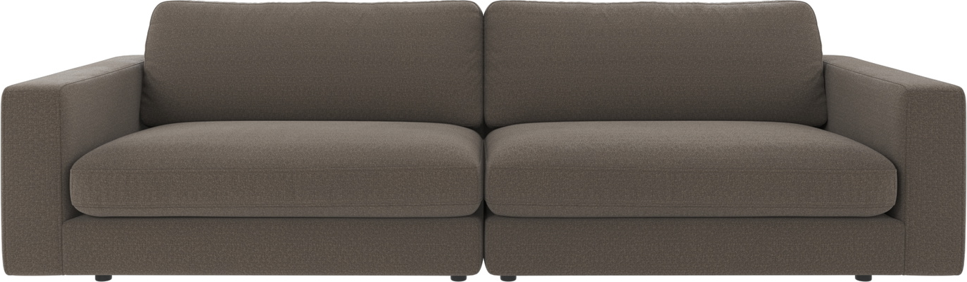 Personers Sofa Rowico Duncan Mellemgrå Rita Polyester Skandinavisk Design Slidstærkt Stof Zigzag Fjedre Koldskum Fsc Certificeret Ramme på Afbetaling