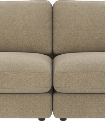 Personers Sofa Rowico Duncan Mørk Beige Rita Stof Skandinavisk Design Modulopbygget på Afbetaling