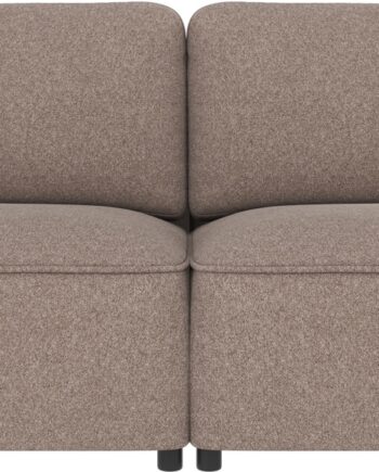 Personers Sofa Rowico Norris Beige Stof Brenda Skandinavisk Design Nozag Fjedre på Afbetaling