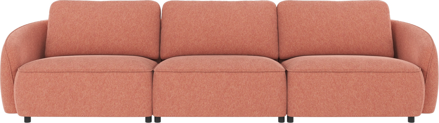 Personers Sofa Rowico Norris Brenda Rød 319 Nordisk Design Robust Komfort Stof Polyester Fsc Mix på Afbetaling