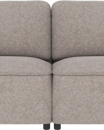 Personers Sofa Rowico Norris Gråt Bobby Stof 100 Polyester 226x102 på Afbetaling
