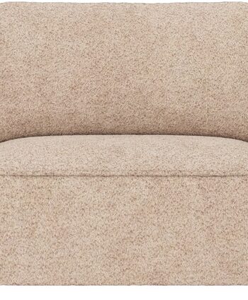 Personers Sofa Rowico Norris Lysebeige Chenillestof 319x102 på Afbetaling