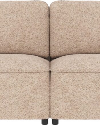 Personers Sofa Rowico Norris Tremandssofa Lysebeige Chenille Anna Stof Fsc Mix Stel 226x102x80 på Afbetaling