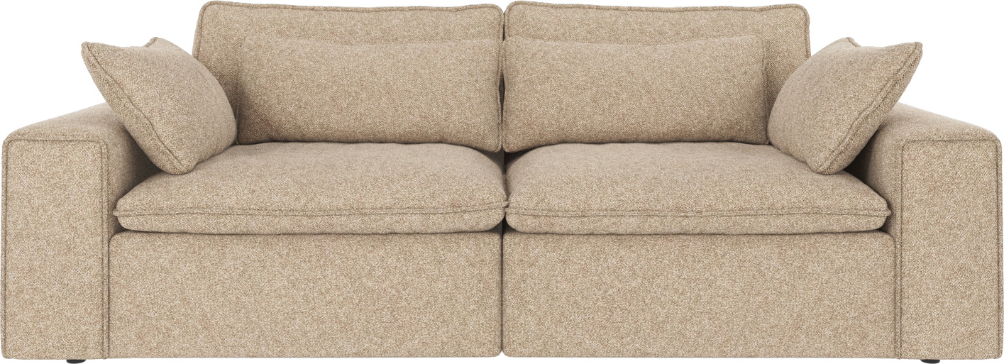 Personers Sofa Rowico Rawlins Beige Bobby Stof Fsc Ramme H85xb226xd116 på Afbetaling