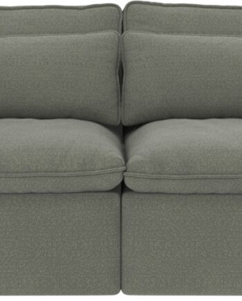 Personers Sofa Rowico Rawlins Grøn Rita 158 Polyester Med Nozag Stålfjedre Pocket Syede Puder på Afbetaling