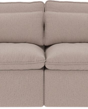 Personers Sofa Rowico Rawlins Lysebeige Stof på Afbetaling