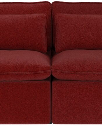 Personers Sofa Rowico Rawlins Maxi Anna Rød 259x116 på Afbetaling